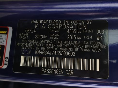 Used 2025 Kia K5 EX image 59