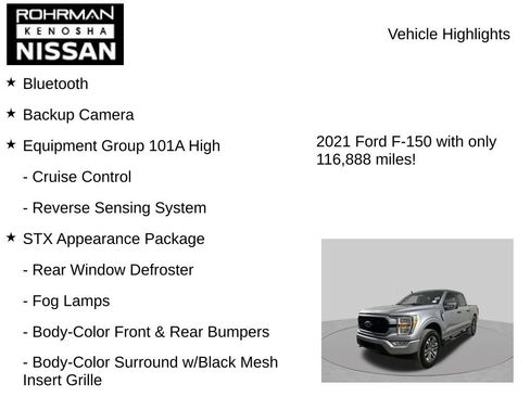 Used 2021 Ford F150 XL w/ STX Appearance Package AWD/4WD image 8