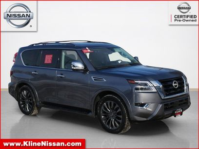 Certified 2024 Nissan Armada Platinum w/ Captain's Chairs Package