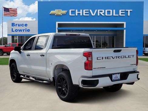 New 2026 Chevrolet Silverado 1500 Custom w/ Turbomax Blackout Package RWD image 3