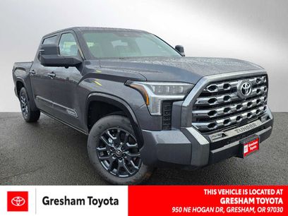 New 2026 Toyota Tundra Platinum