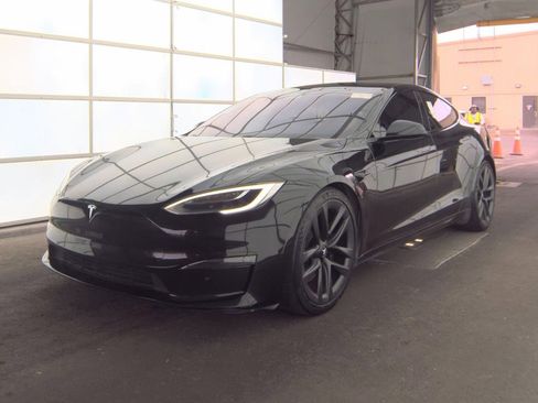 Used 2021 Tesla Model S Plaid AWD/4WD image 1