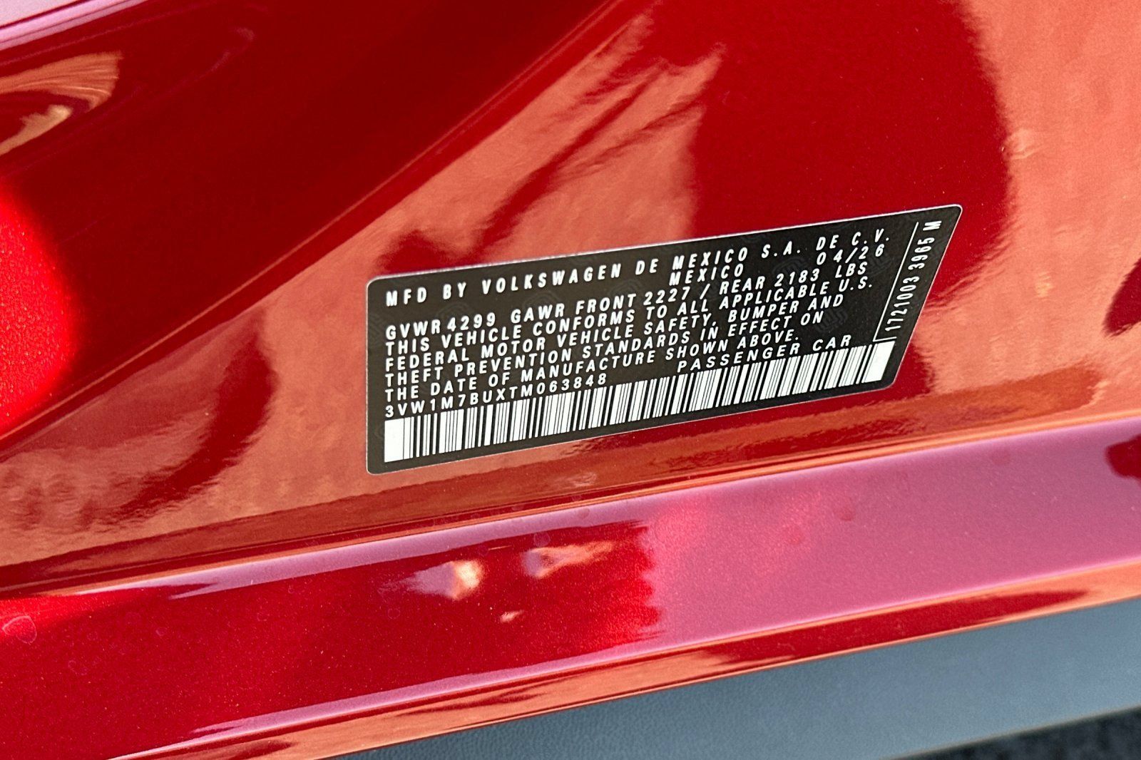 New 2026 Volkswagen Jetta GLI Autobahn FWD image 24