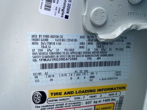 Used 2024 Ford Expedition Timberline image 49