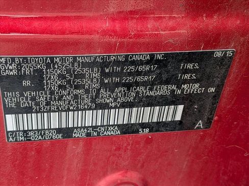 Used 2015 Toyota RAV4 LE FWD image 15