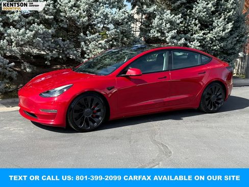 Used 2023 Tesla Model 3 Performance AWD/4WD image 1