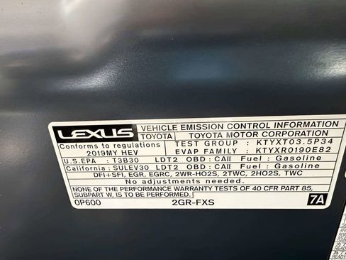 Used 2019 Lexus RX 450h F Sport AWD/4WD image 42