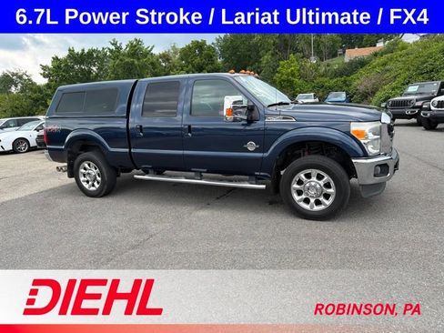Used 2015 Ford F250 Lariat w/ Lariat Ultimate Package AWD/4WD image 5
