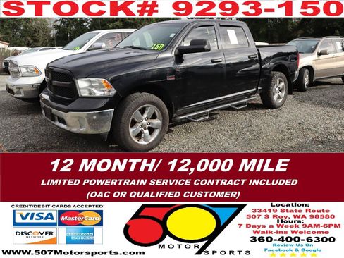 Used 2015 RAM 1500 Big Horn AWD/4WD image 3