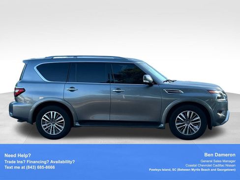Used 2023 Nissan Armada SL w/ Captain's Chairs Package RWD image 4