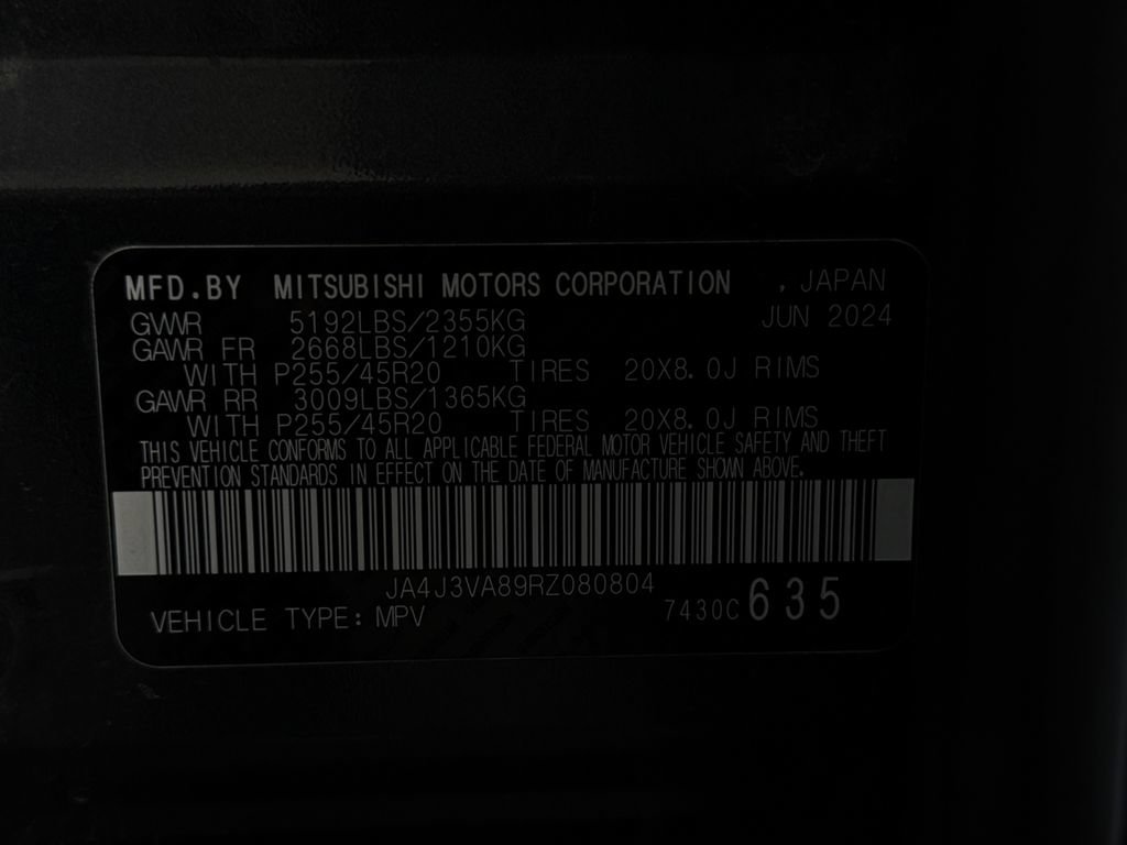 Used 2024 Mitsubishi Outlander SE FWD image 34