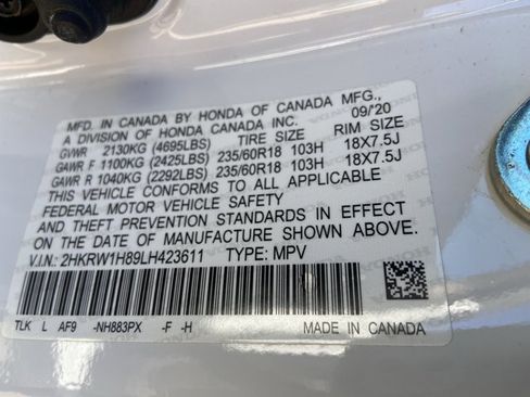 Used 2020 Honda CR-V EX-L image 32