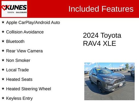 Used 2024 Toyota RAV4 XLE w/ Convenience Package AWD/4WD image 2