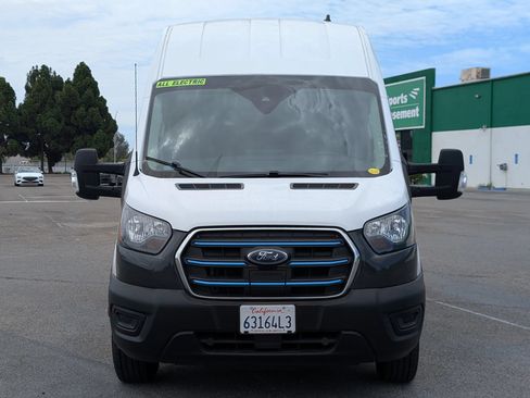 Used 2022 Ford E-Transit 148 High Roof w/ Load Area Protection Package RWD image 2