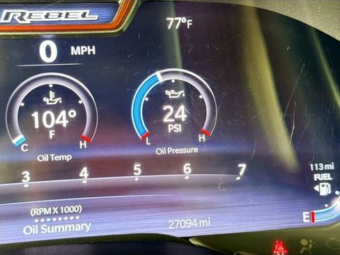 Used 2025 RAM 1500 Rebel AWD/4WD image 13