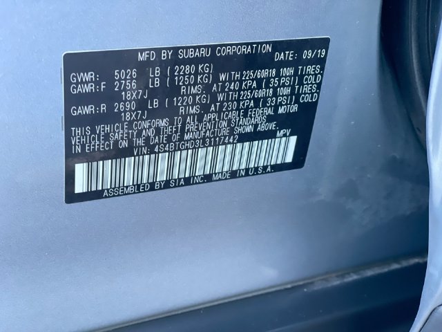 Used 2020 Subaru Outback Onyx Edition XT w/ Popular Package #2 AWD/4WD image 28