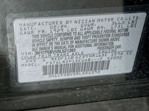 Used 2024 Nissan Kicks S image 12