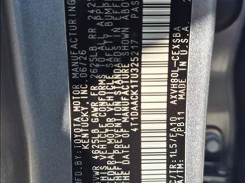 New 2026 Toyota Camry SE FWD image 16