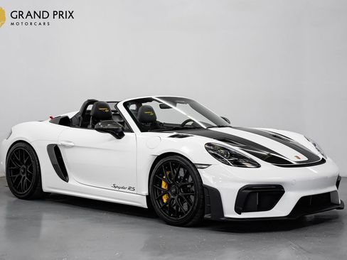 Used 2024 Porsche 718 Boxster Spyder RS RWD image 1