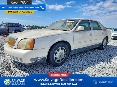 Used 2002 Cadillac De Ville w/ Comfort/Convenience Pkg FWD image 1