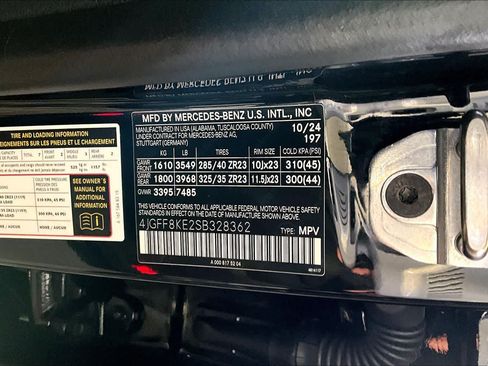 Certified 2025 Mercedes-Benz GLS 63 AMG 4MATIC image 34