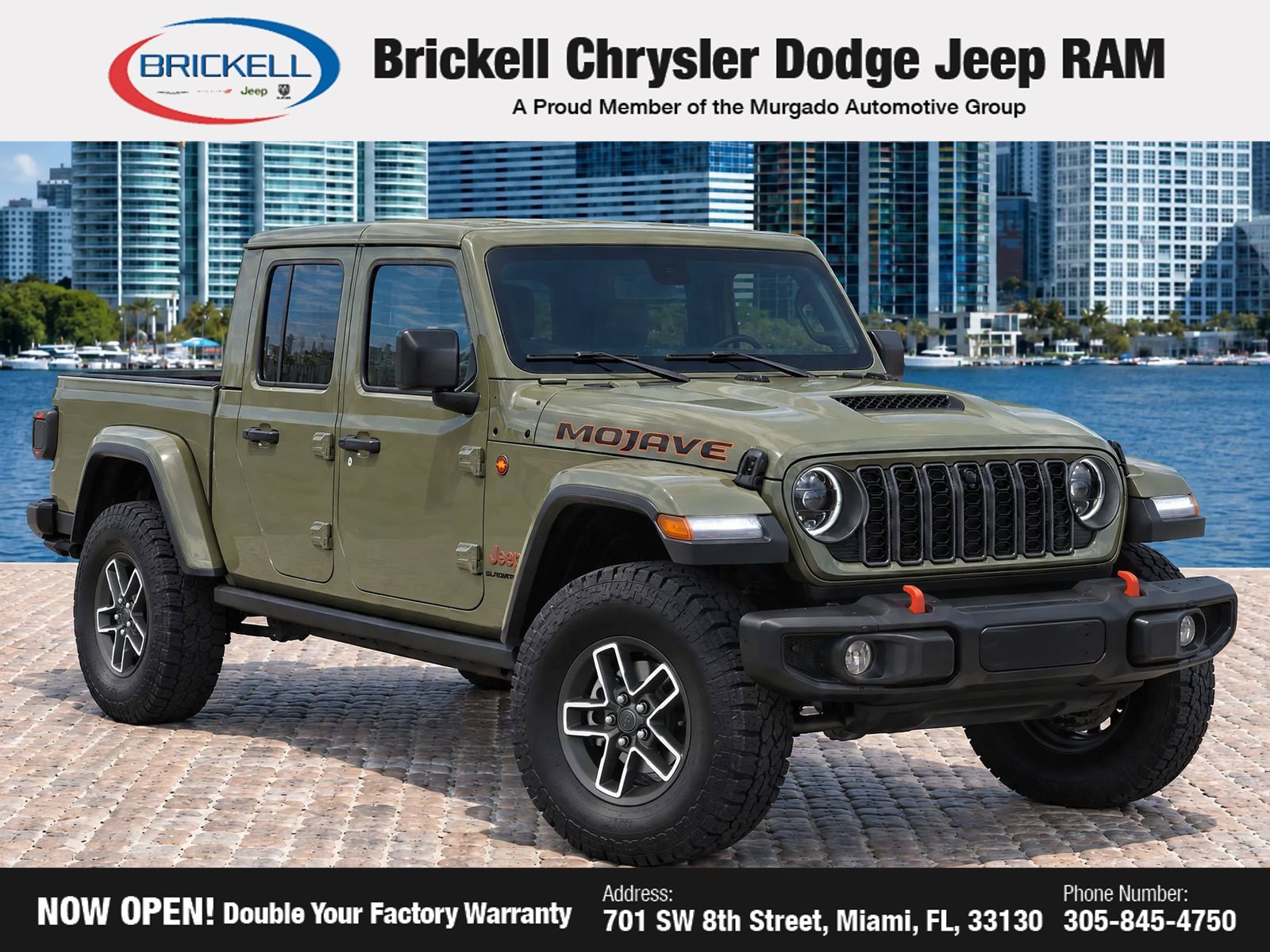 Used 2025 Jeep Gladiator Mojave AWD/4WD image 2