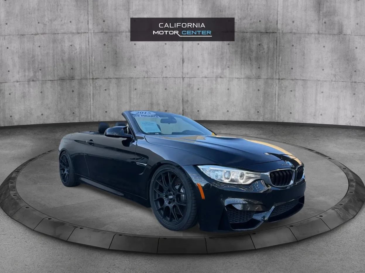 Used 2015 BMW M4 Convertible w/ Executive Package RWD image 1