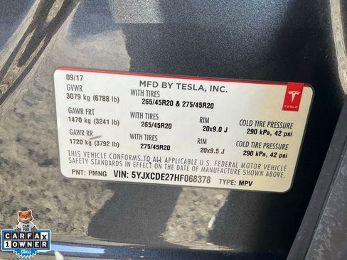 Used 2017 Tesla Model X 100D image 22