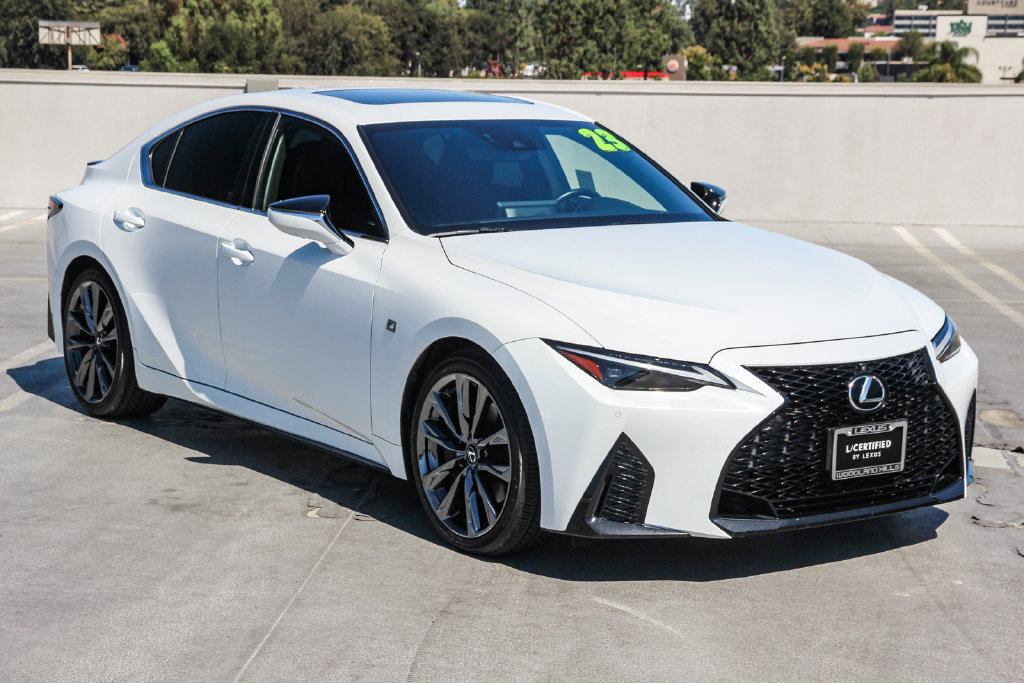 Certified 2023 Lexus IS 350 F Sport w/ Navigation Package RWD image 3
