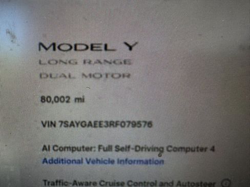 Used 2024 Tesla Model Y Long Range AWD/4WD image 4