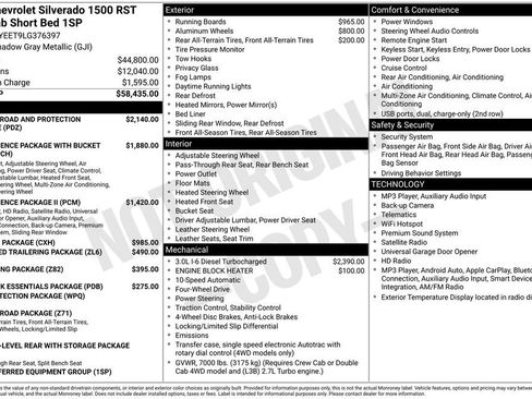 Used 2020 Chevrolet Silverado 1500 RST AWD/4WD image 13