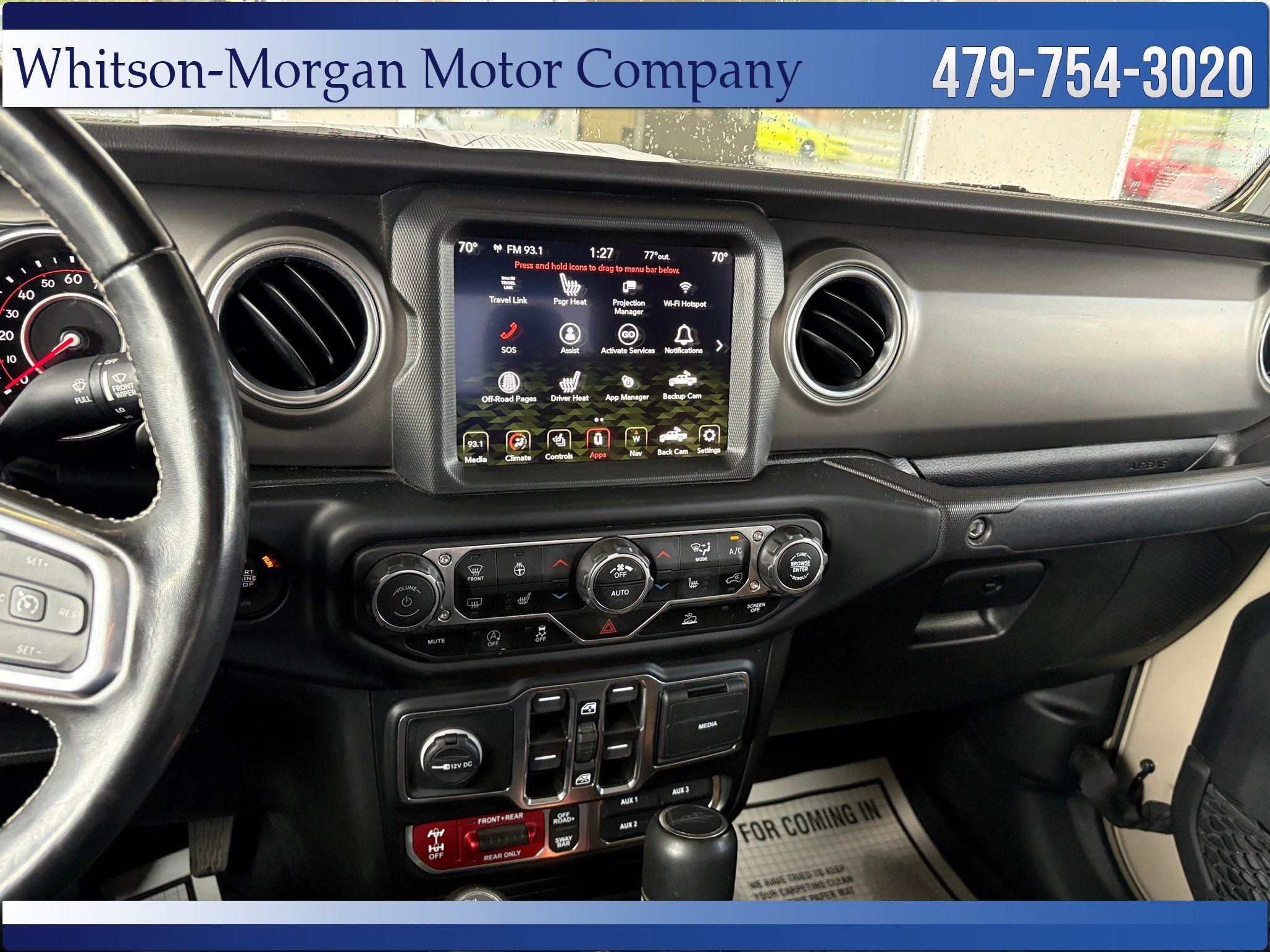 Used 2022 Jeep Gladiator Rubicon w/ LED Lighting Group AWD/4WD image 19
