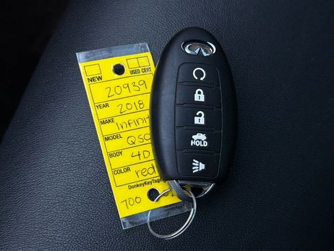 Used 2018 INFINITI Q50 Red Sport 400 w/ Sensory Package (Sport) image 41