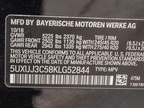 Used 2019 BMW X4 xDrive30i AWD/4WD image 33