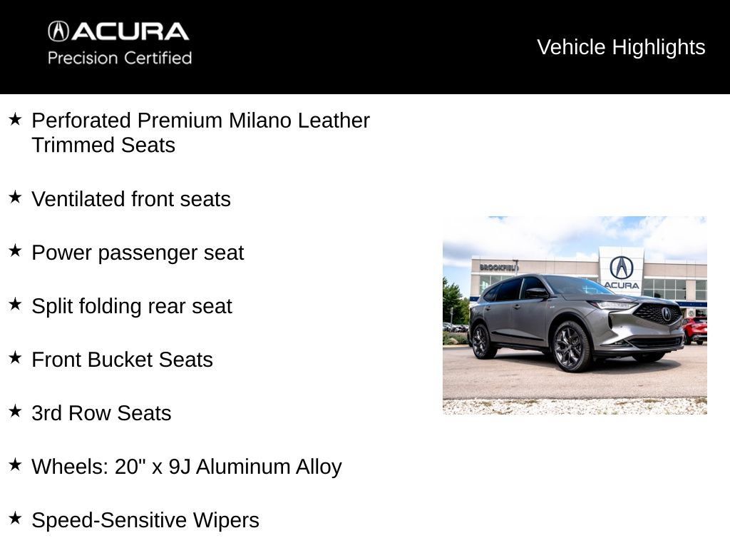 Certified 2024 Acura MDX A-Spec AWD/4WD image 25