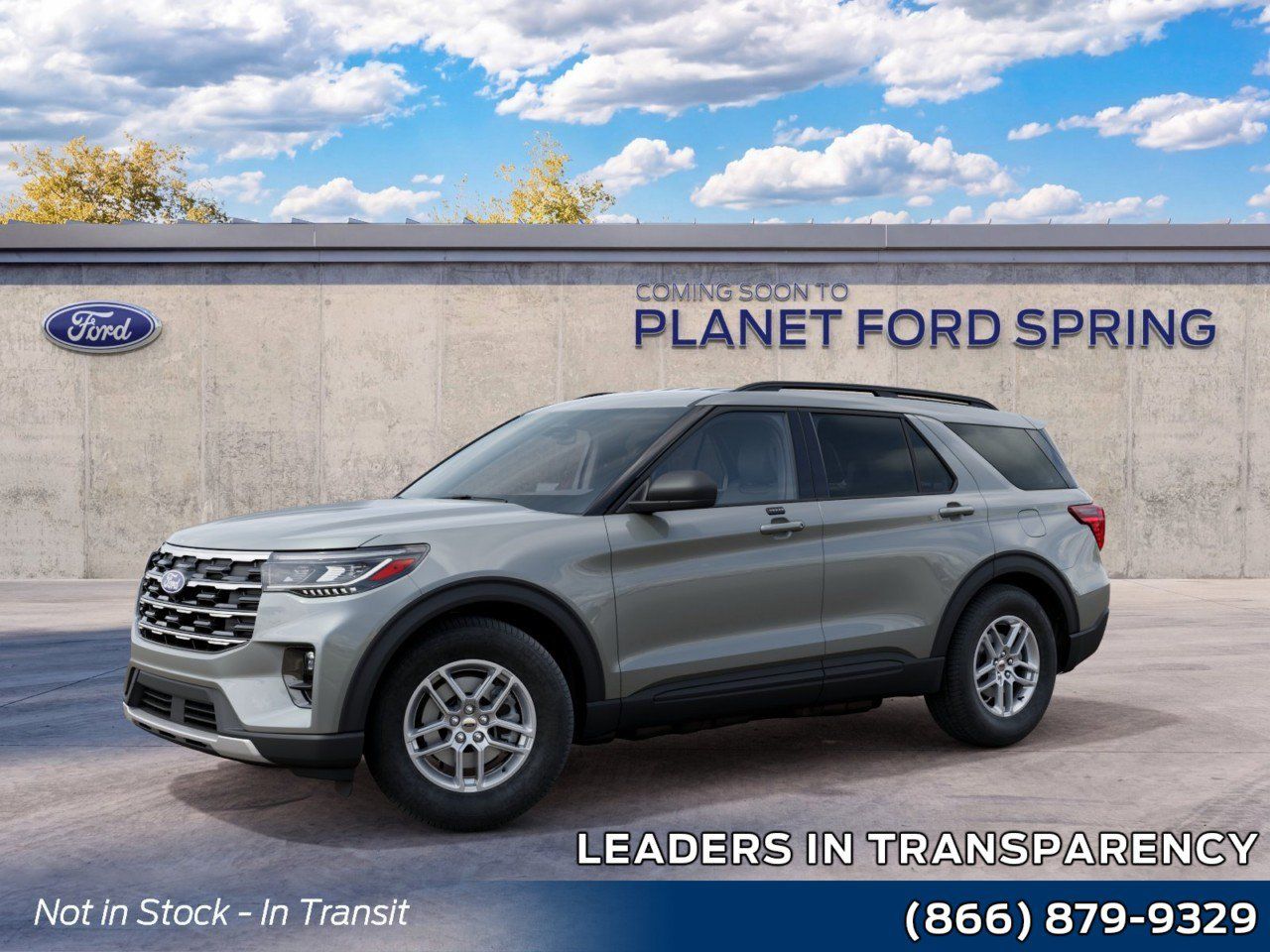 New 2027 Ford Explorer Active w/ Active Comfort Package RWD image 1