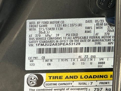 Used 2023 Ford Expedition Limited AWD/4WD image 47