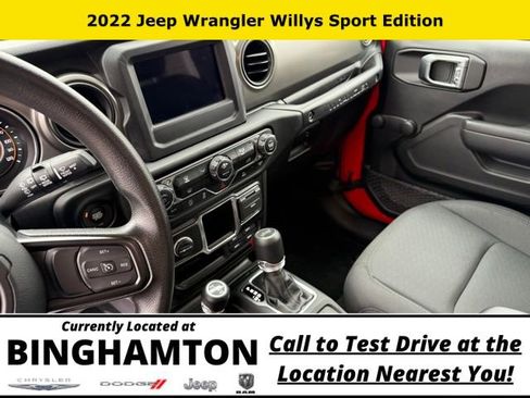 Used 2022 Jeep Wrangler Sport image 14