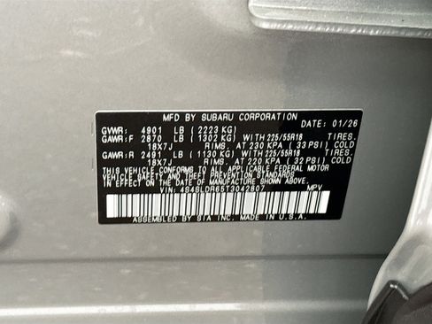 New 2026 Subaru Forester Limited image 43