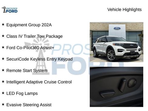 Used 2022 Ford Explorer XLT w/ Equipment Group 202A RWD image 5
