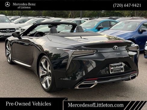 Used 2022 Lexus LC 500 Convertible w/ Touring Package RWD image 4