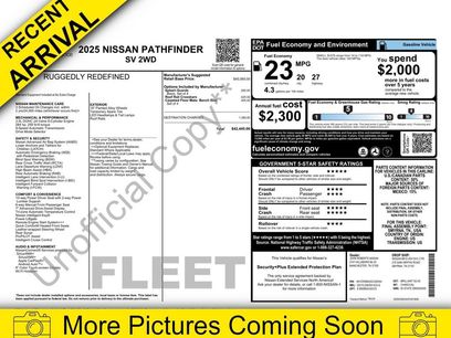 Certified 2025 Nissan Pathfinder SV