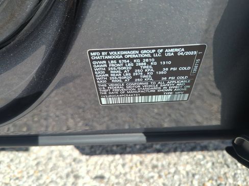 Used 2023 Volkswagen Atlas SE w/ Panoramic Sunroof Package FWD image 43