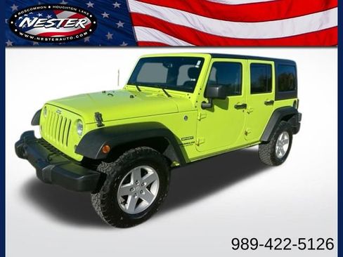 Used 2016 Jeep Wrangler Unlimited Sport w/ Quick Order Package 24S image 1