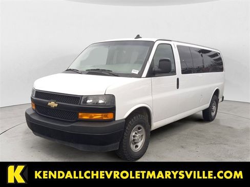 Used 2023 Chevrolet Express 3500 LS w/ Cold Climate Package image 1