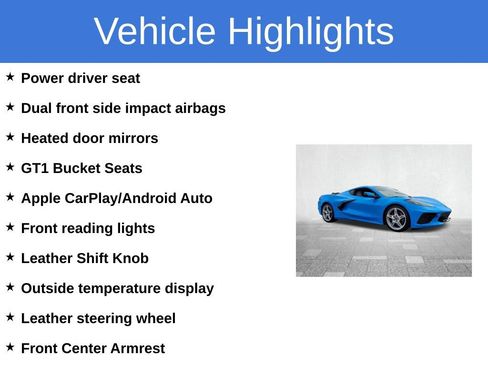 Used 2023 Chevrolet Corvette Stingray Coupe w/ 1LT image 6