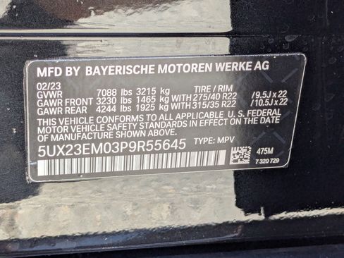 Used 2023 BMW X7 xDrive40i w/ M Sport Package AWD/4WD image 41