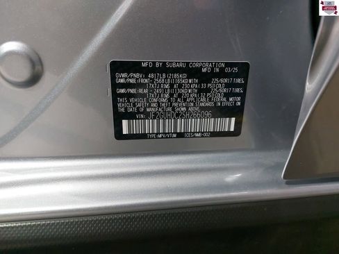 Certified 2025 Subaru Crosstrek 2.0i Premium image 37