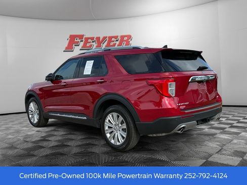 Certified 2023 Ford Explorer Limited w/ Limited Technology Package AWD/4WD image 3