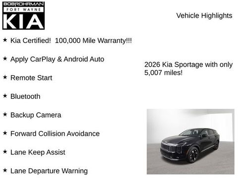 Certified 2026 Kia Sportage LX image 7